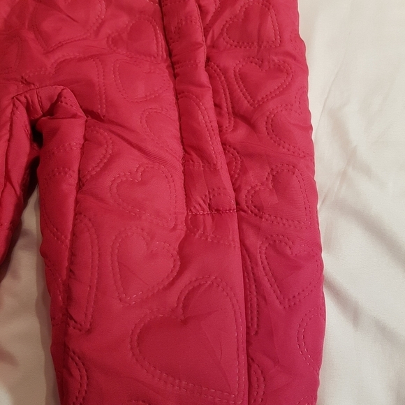 Rothchild girls size 12 months bright pink snowsuit NWT - Picture 8 of 8